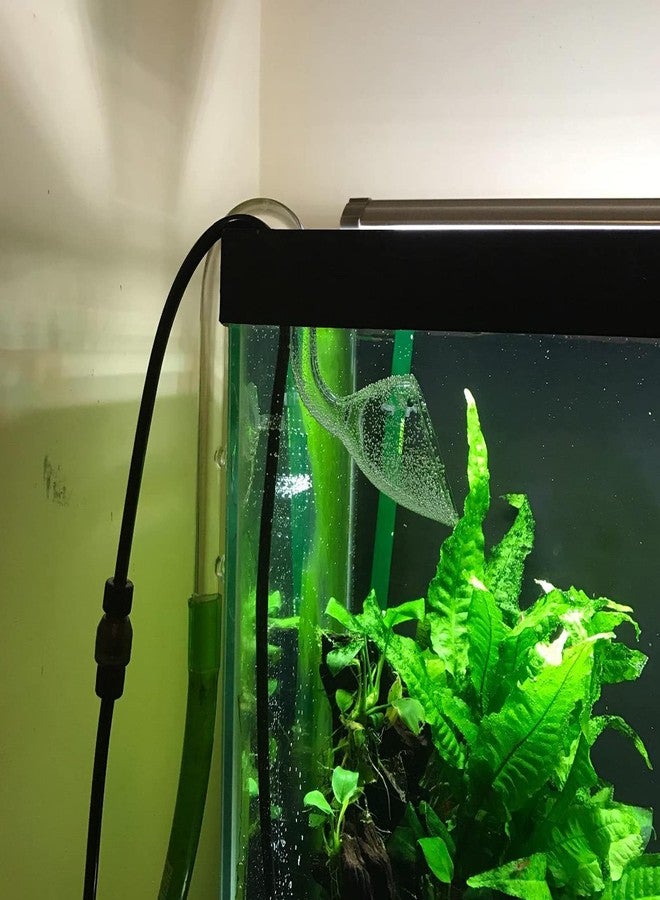 Bilindasly Glass Lily Pipe Outflow Aquatic Lily Pipe Set for Aquarium Planted Tank Aquascaping Filter 17mm for 16/22mm(5/8" ID) Tubing Hose - Image 5